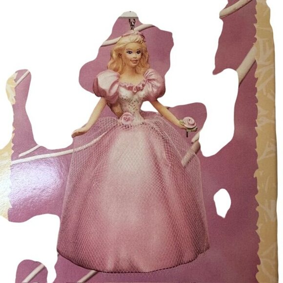 Hallmark Keepsake Ornament 1996 Easter Collection Springtime Barbie Collectors S - Picture 2 of 7